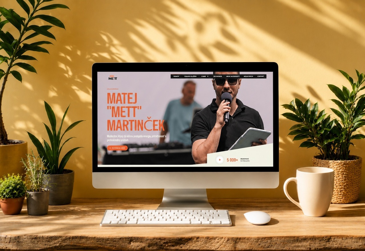 Matej Martinček - web screen